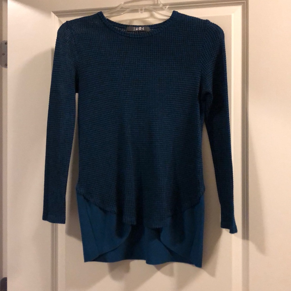 3/4 Sleeve Teal Shirt